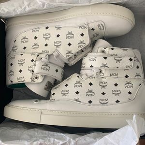 High top MCM sneakers